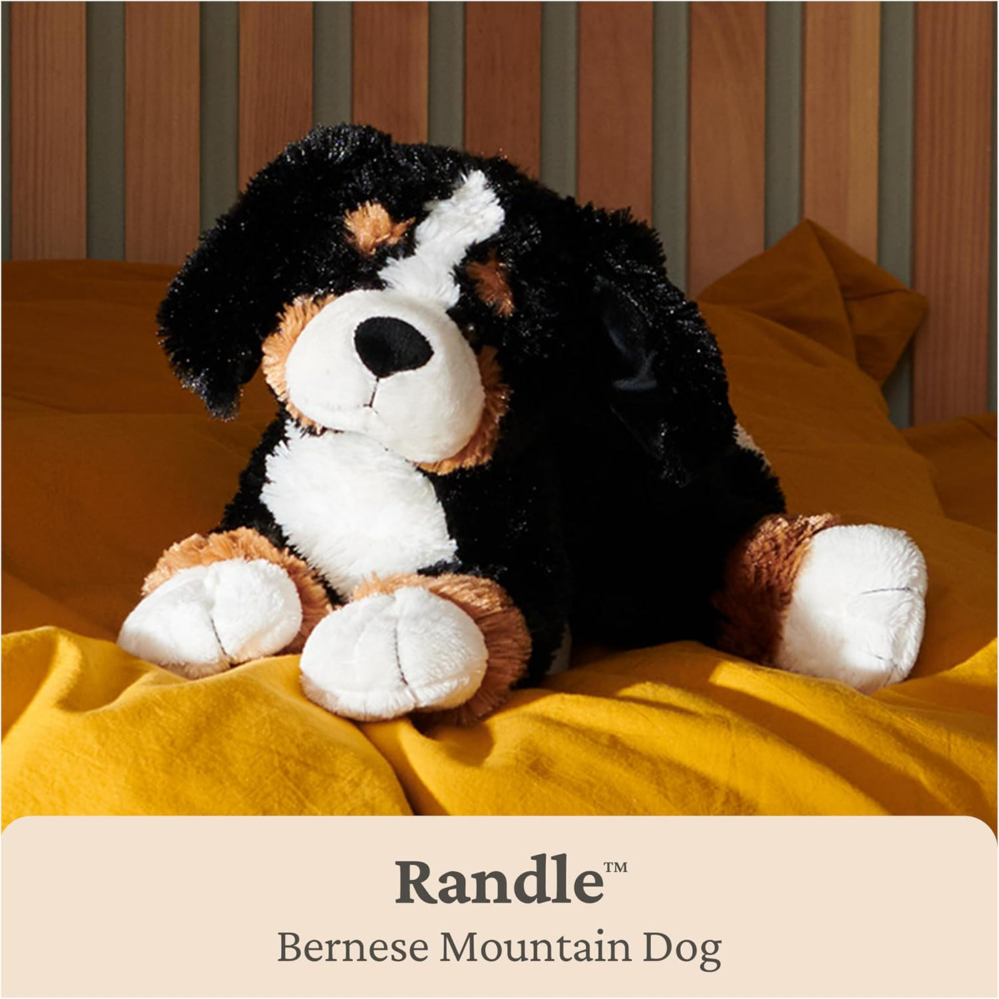 GUND Randle - Perro de montaña bernés, peluche de alta calidad para...