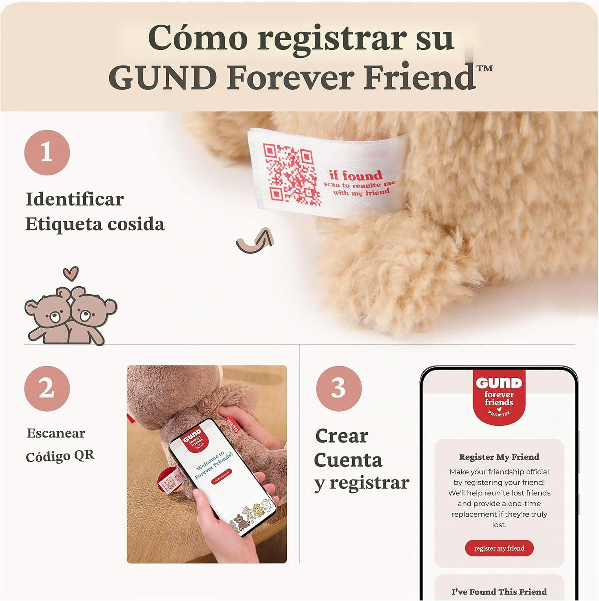GUND Forever Friends: Philbin Classic Teddy Bear, como se ve en la...