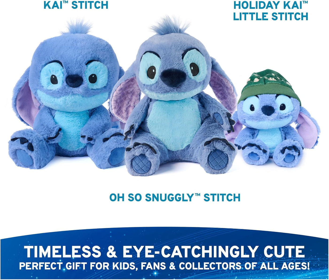 GUND Disney - Oso de peluche oficial de Stitch Kai, Lilo y Stitch,...