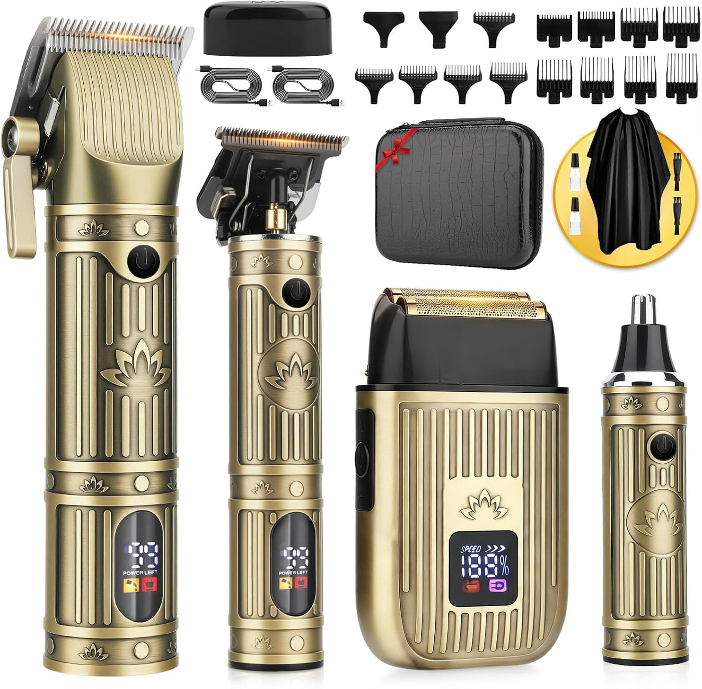 Bomxin Cortadoras de Cabello para Hombres Profesionales, Cortadoras...