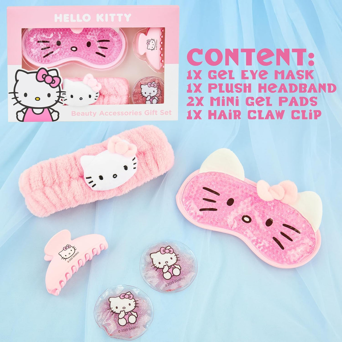 Set de Belleza Hello Kitty Sanrio para Mujeres, Adolescentes con Má...