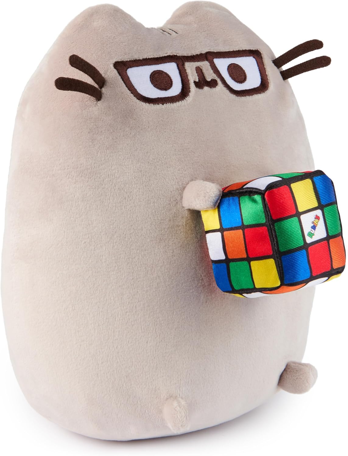 GUND Pusheen Rubik's Cube - Juguete de peluche de 9.5 pulgadas...
