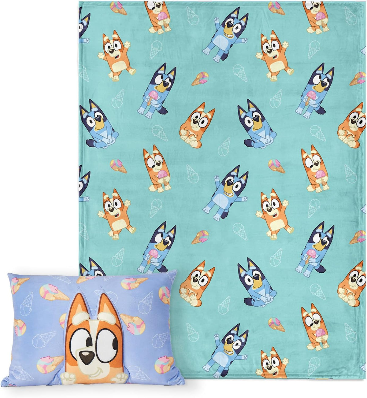 Northwest Bluey Bingo Joy Manta Tipo Throw de Tacto Sedoso de 50 x...