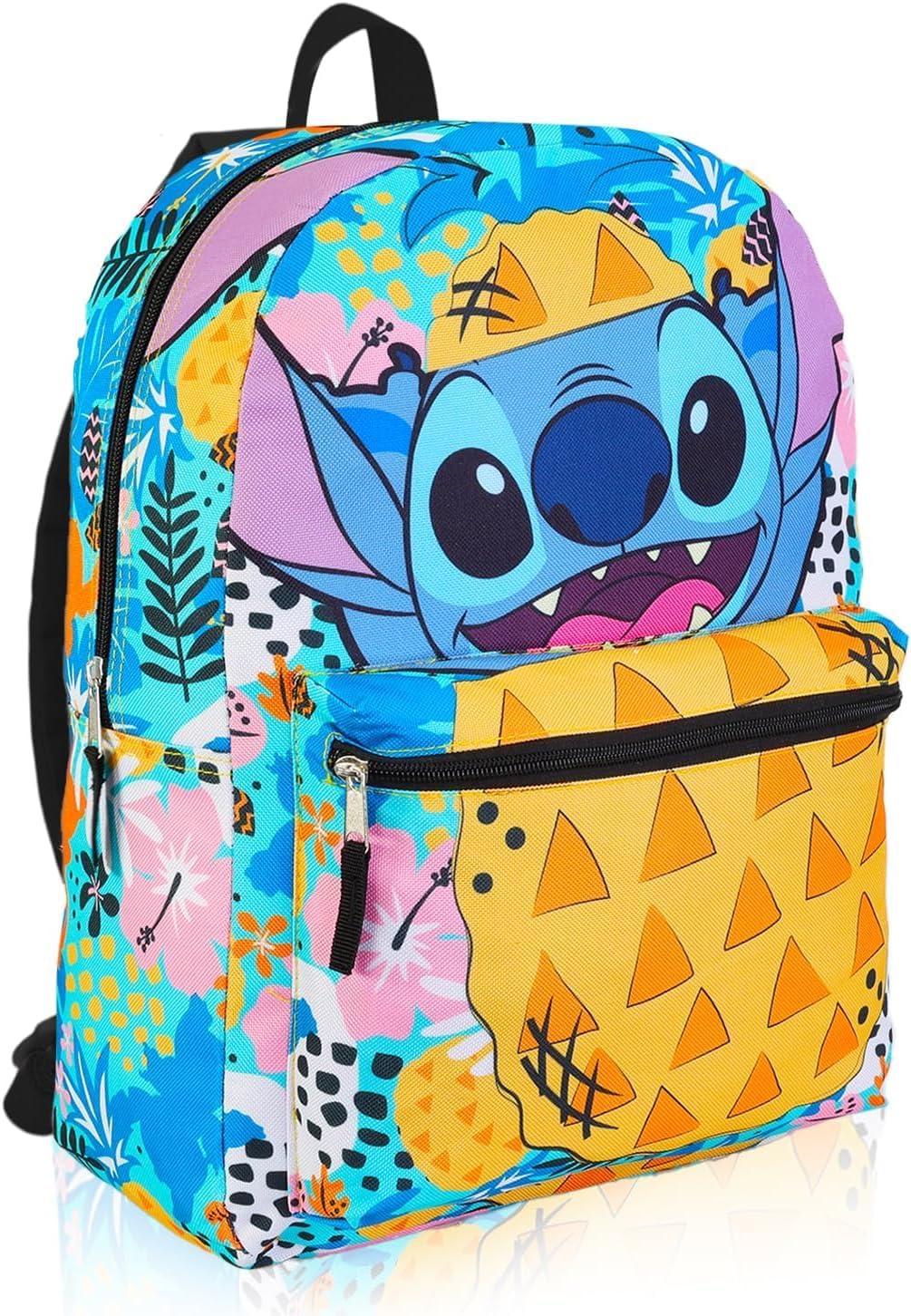 Mochila Stitch para niñas, paquete escolar con bolsa de puntada de...