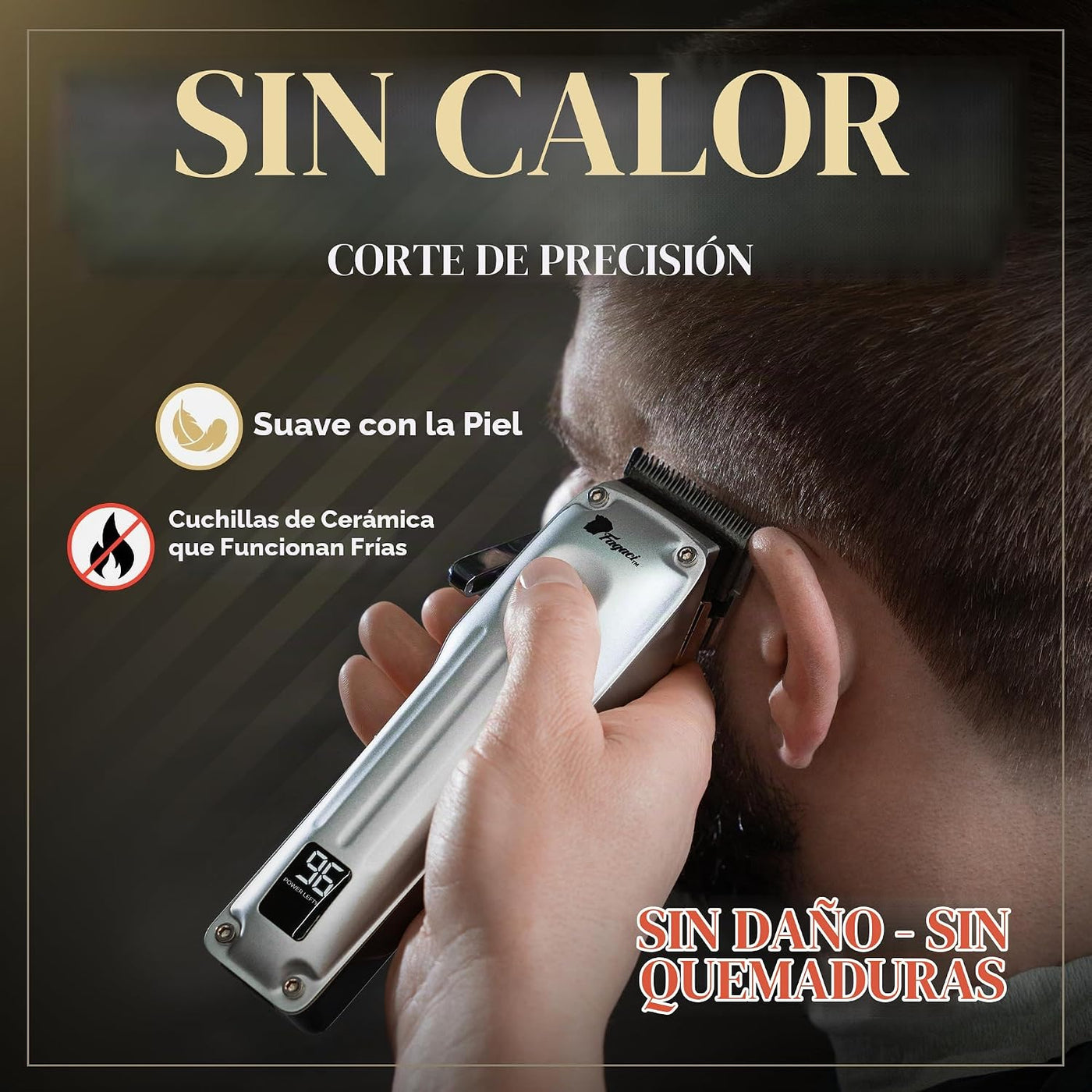Fagaci Cortadora de pelo profesional para hombres, kit de peluquero...