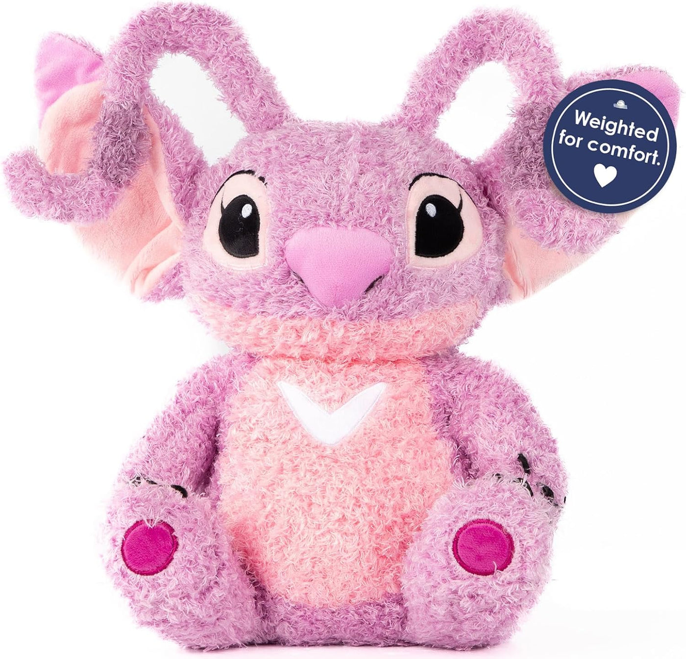 Jay Franco Almohada de felpa con peso de Disney, almohada de peluch...