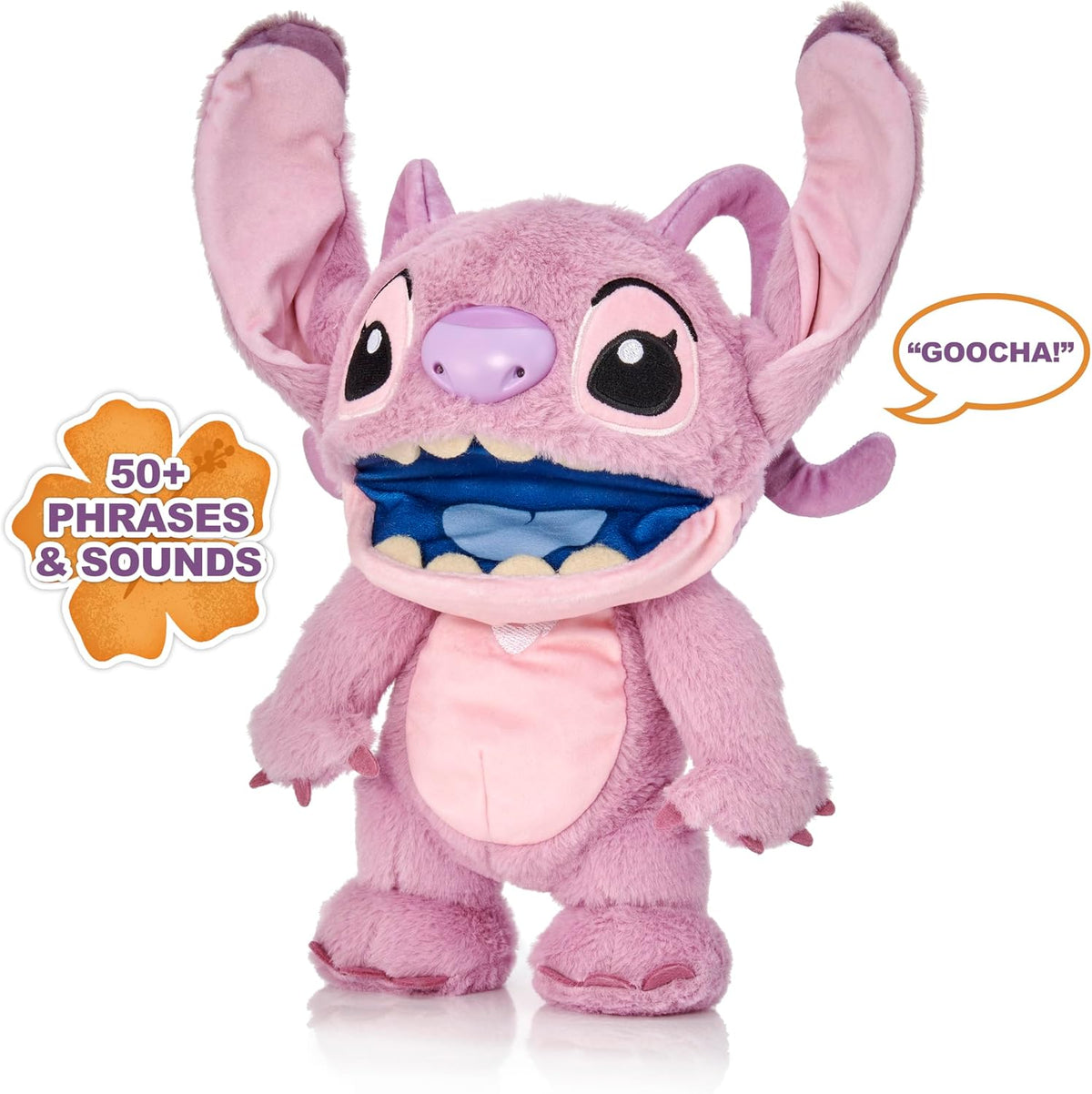 ¡Guau! Cosas Disney Chatty Angel Deluxe Puppetronic | Puppetronic A...