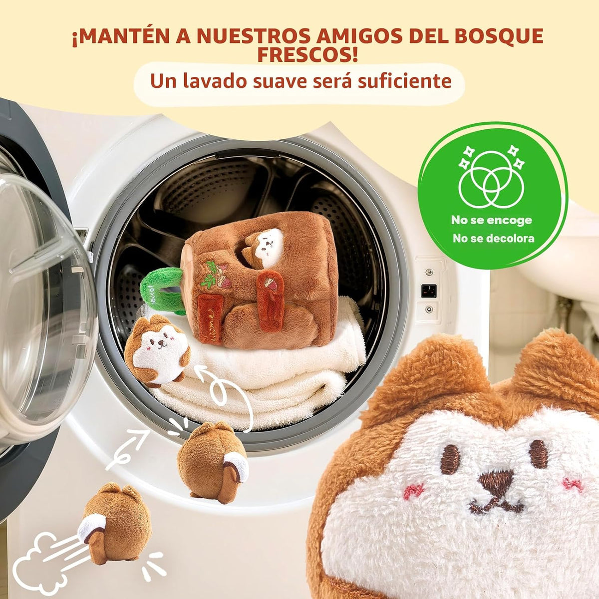 JoyCat Juguetes para bebés de 6-12 meses - Casa de árbol suave para...