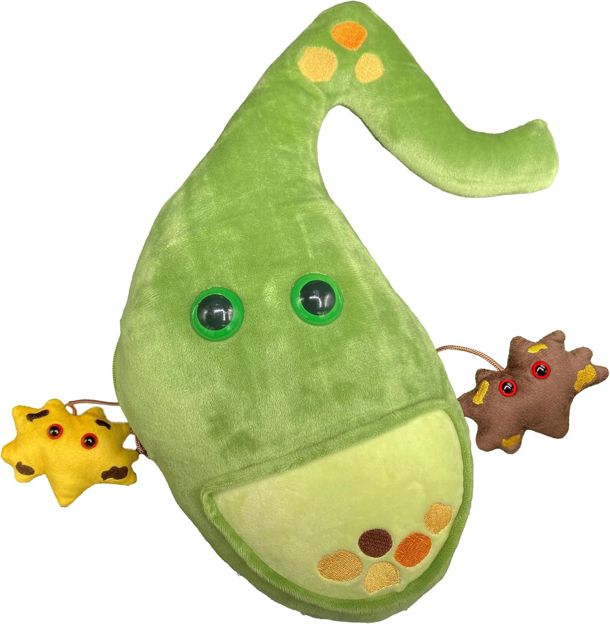 GIANT MICROBES Peluche de vesícula biliar de lujo de 14 pulgadas, i...