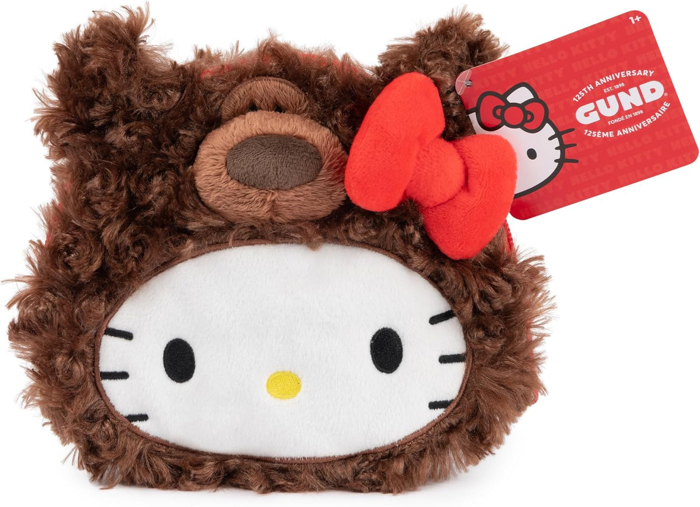 GUND Sanrio Hello Kitty Philbin Oso de Peluche con Bolso y Cremalle...