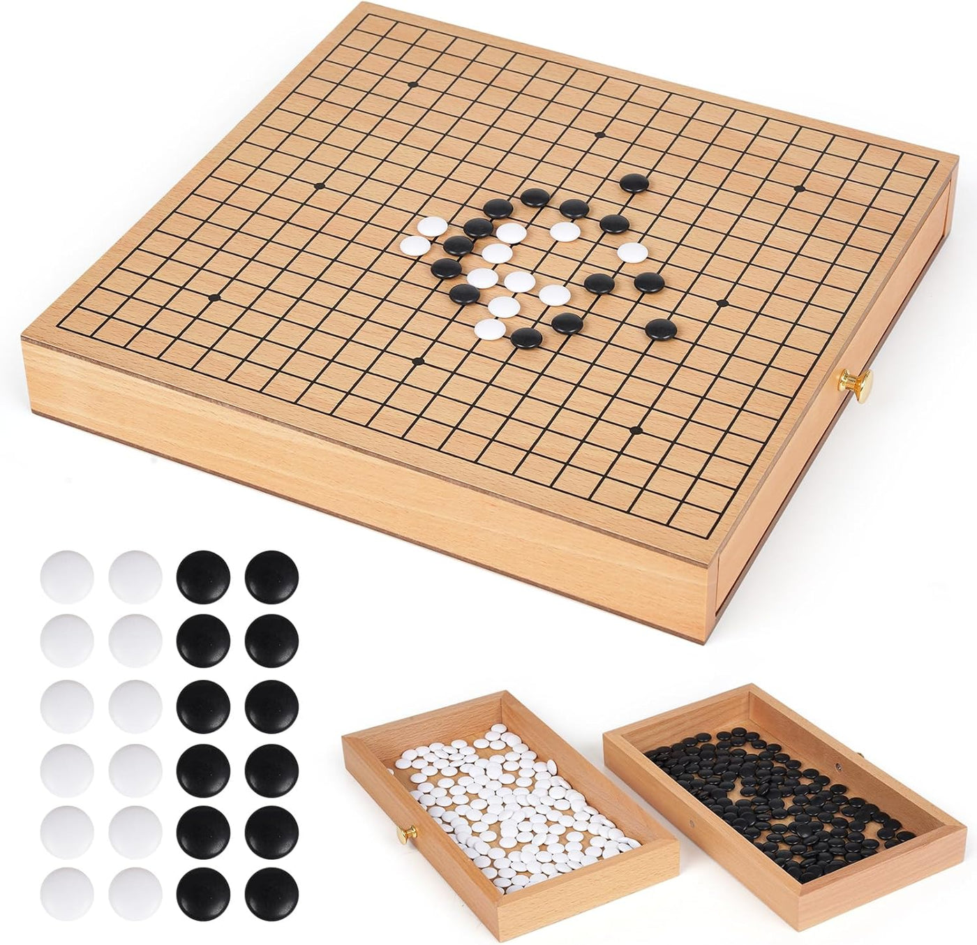 Juego de Mesa Madera Tradicional 12"