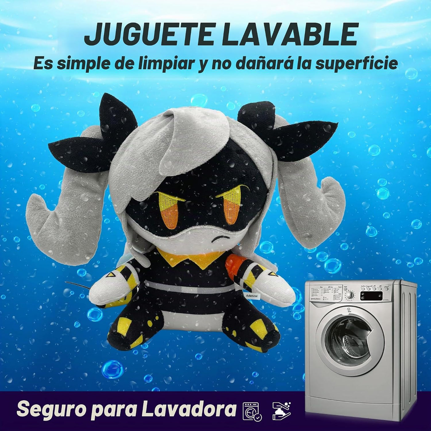 Adenzai: Juguetes de Peluche Muñeca de Peluche de Dibujos Animados...
