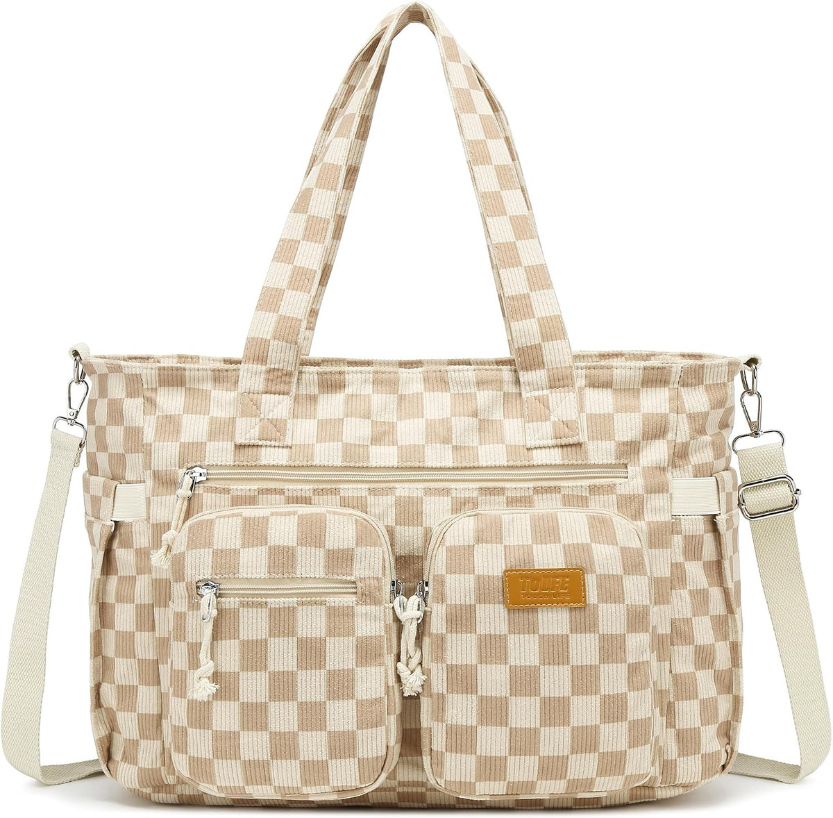 ToLFE Bolso de Mano con Asa Superior para Mujer, Bolso de Hombro, B...