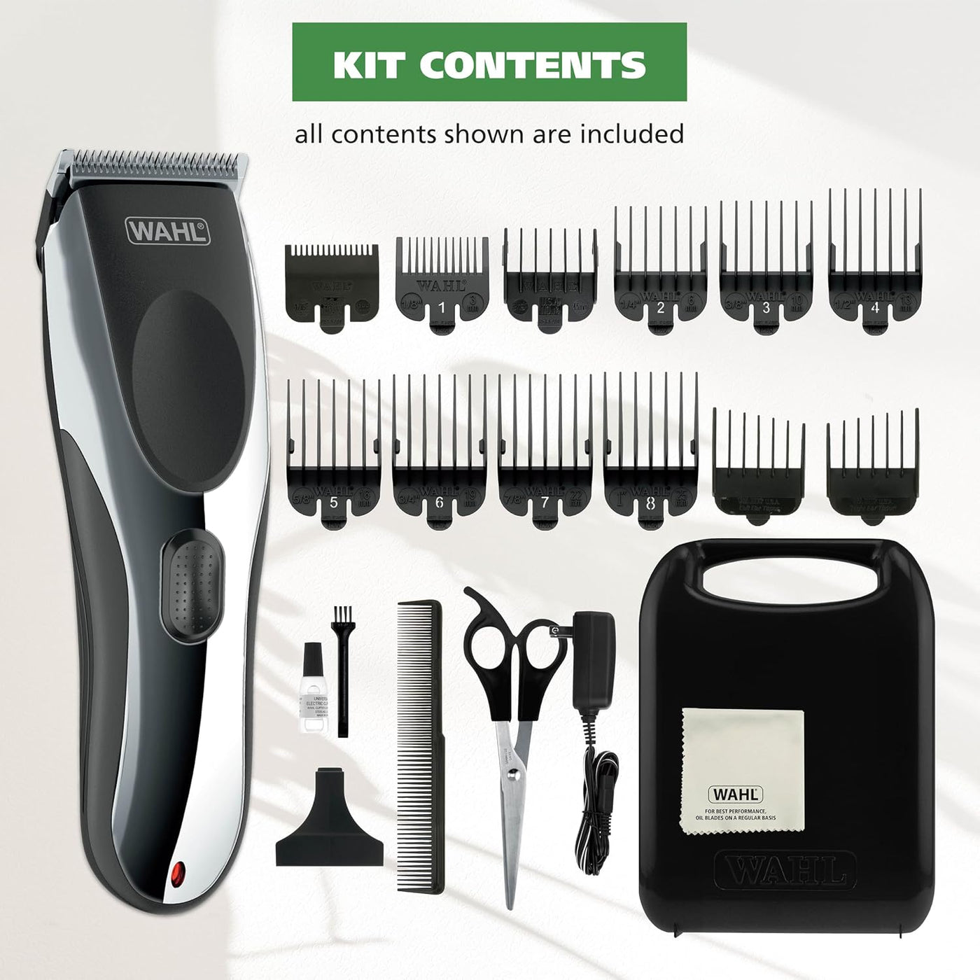 Wahl Clipper - Kit de corte y corte de pelo inalámbrico | Corte de...