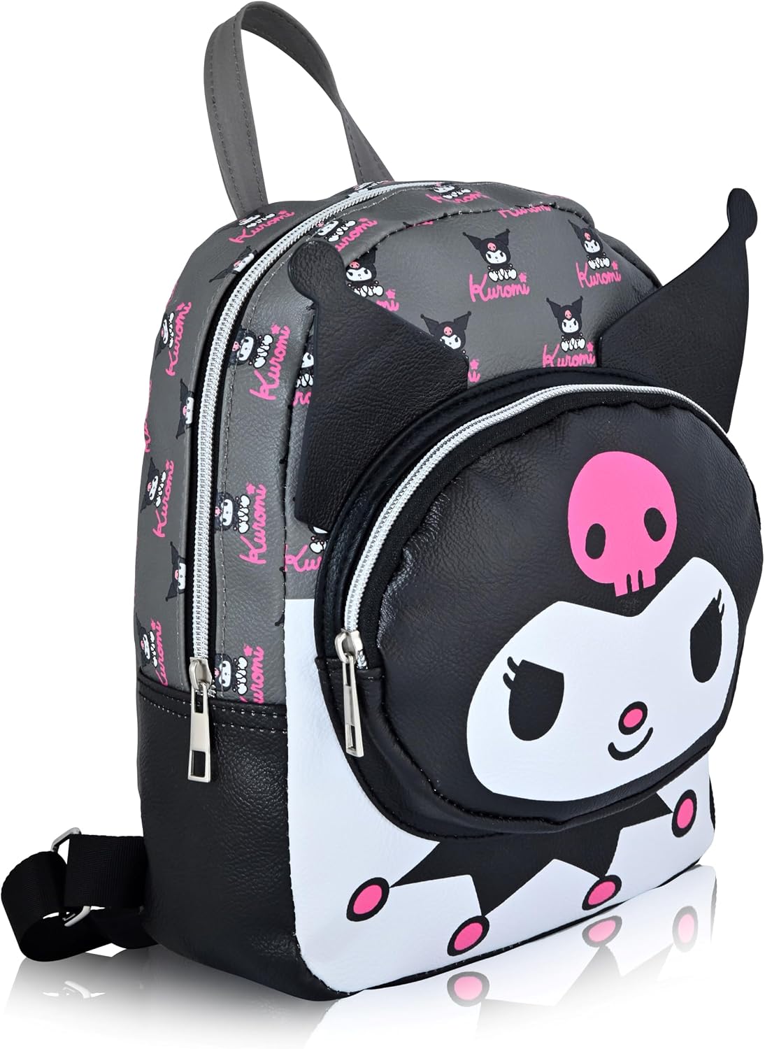 Sanrio Hello Kitty y sus amigos Kuromi Mochila | Mini bolso de piel...