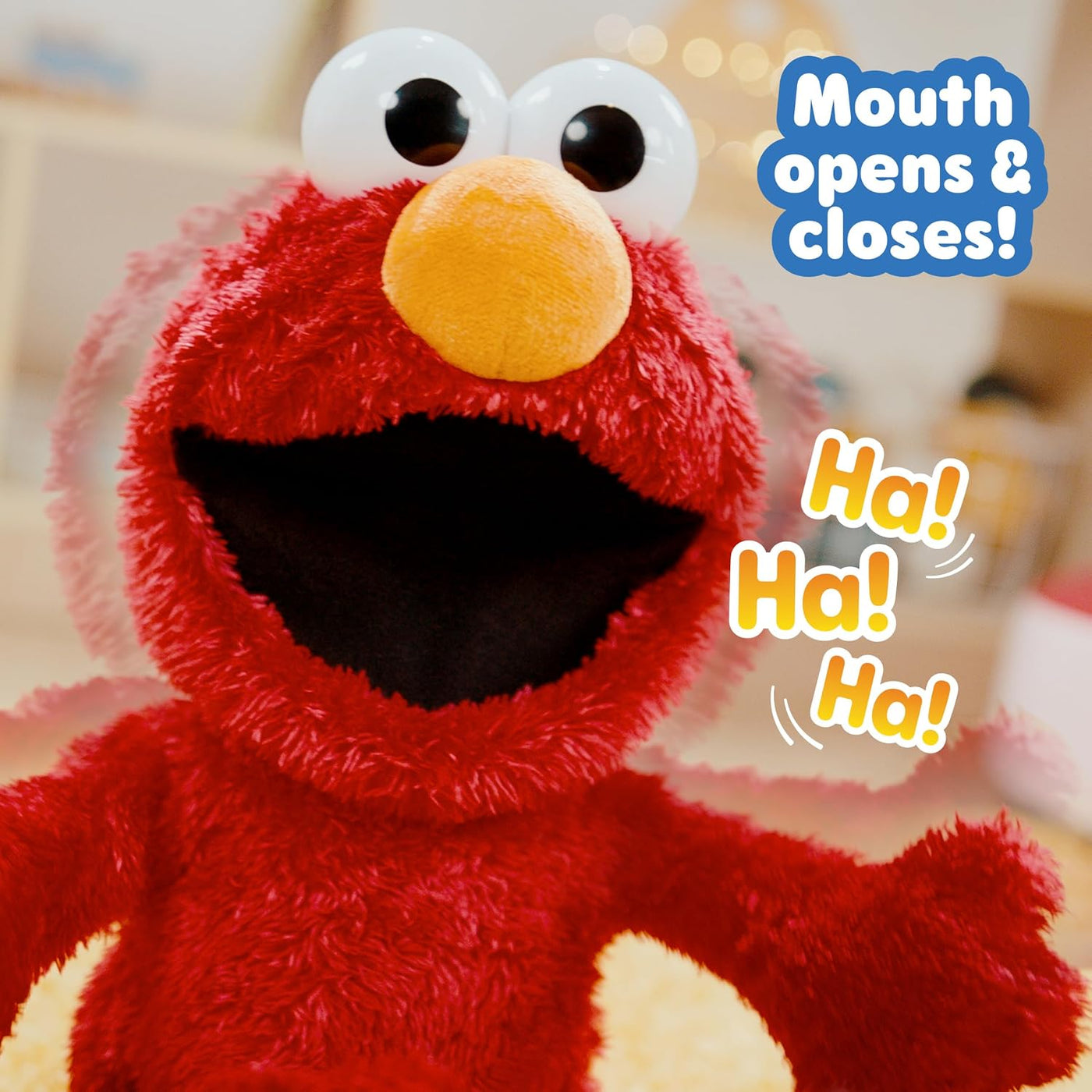 Juguete de peluche interactivo de Barrio Sésamo Tickle Me Elmo Gigg...