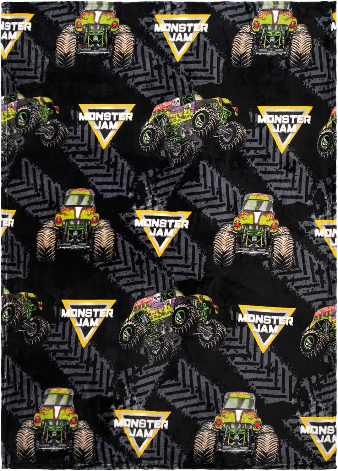 Manta Monster Jam con caja de regalo \u2013 La manta mide 46 x 60 p...