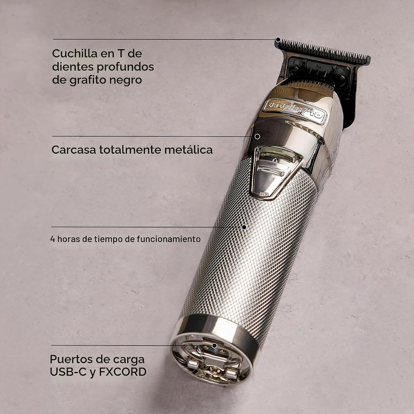 BaBylissPRO FX+ Professional Barber Cord\/Cortapelos inalámbricos \...