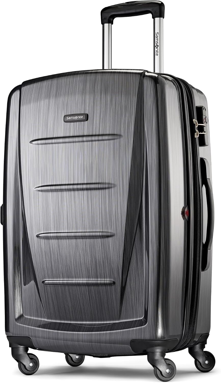 Samsonite Winfield 2 Equipaje rígido con ruedas giratorias, Carbón...