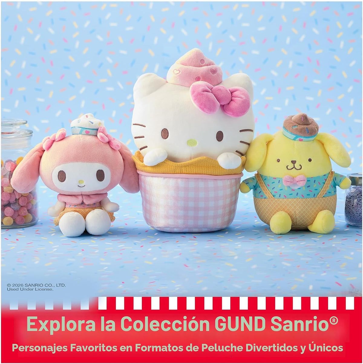 GUND Sanrio Tuxedo Sam - Peluche de pingüino para edades de 1 año e...