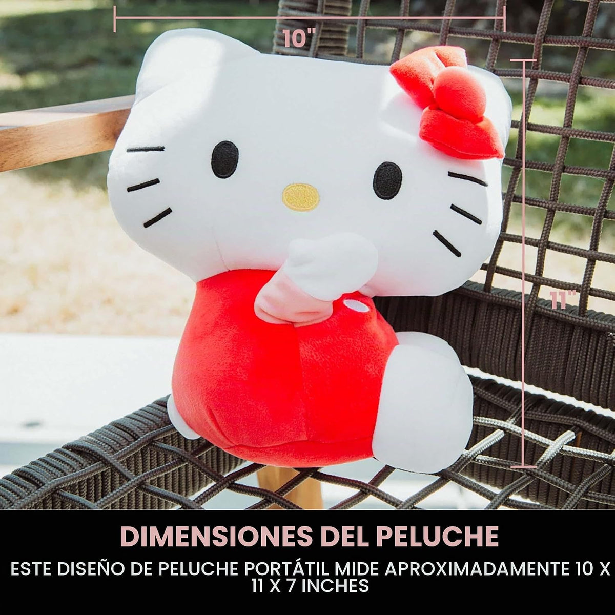 Surreal Entertainment Sanrio Hello Kitty - Almohada reversible para...