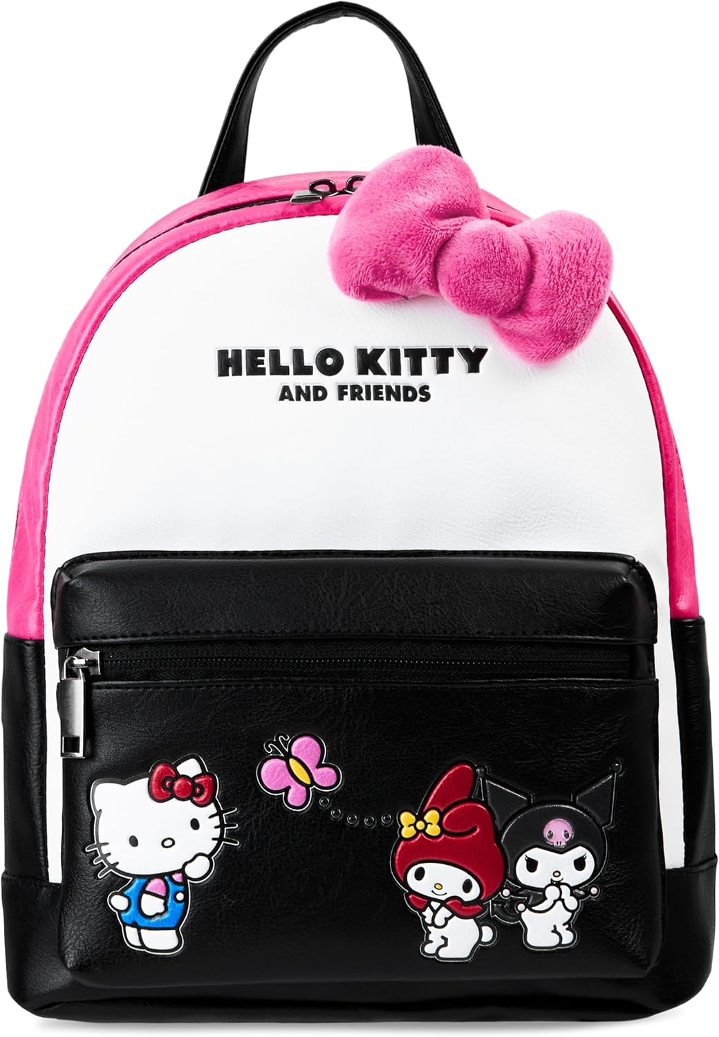 Hello Kitty Sanrio Mochila para Adolescentes Mujeres Kawaii Piel Si...