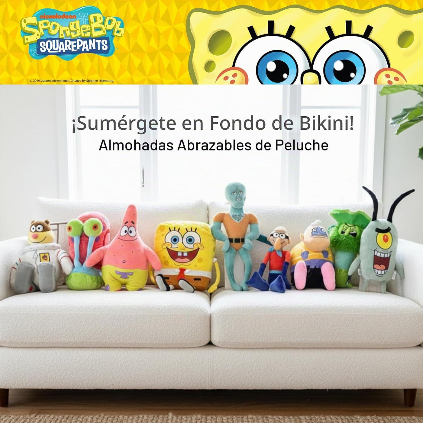 Franco Collectibles - Almohada de peluche súper suave para niños y...