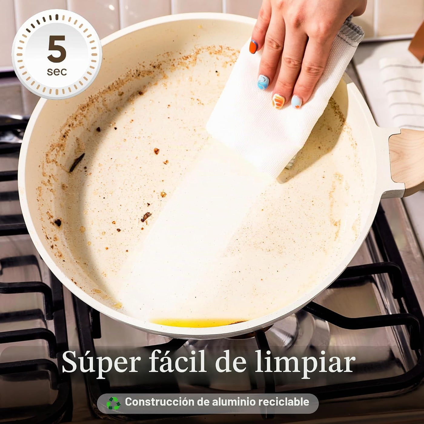 CAROTE - Juego de ollas y sartenes, juegos de utensilios de cocina...