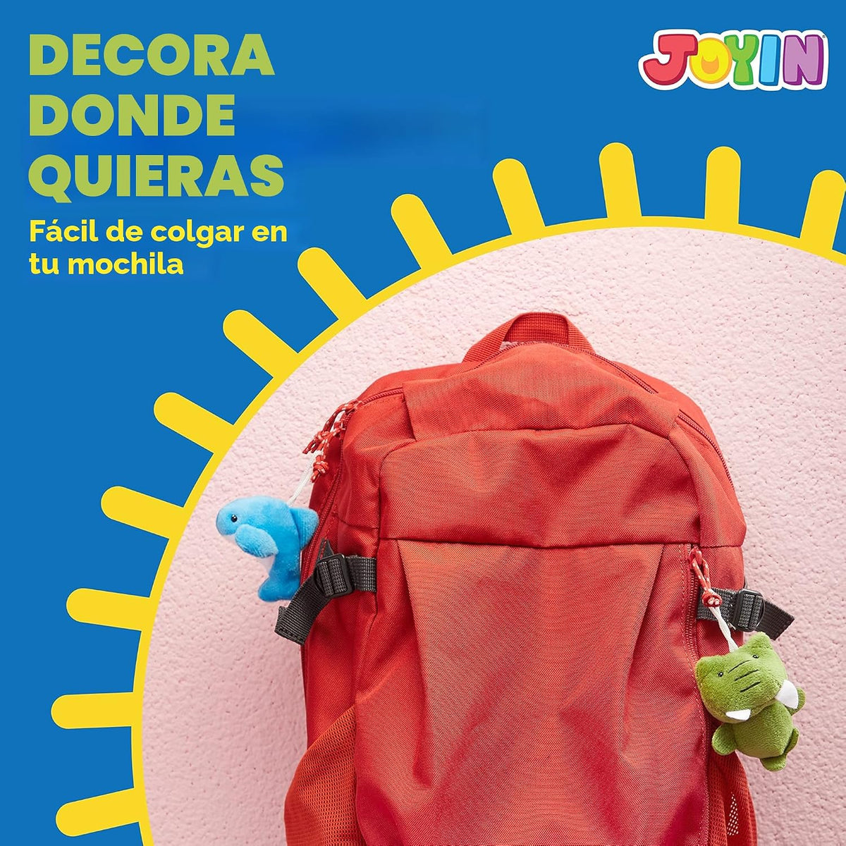 JOYIN 24 piezas de juguetes de peluche de animales marinos mini (24...
