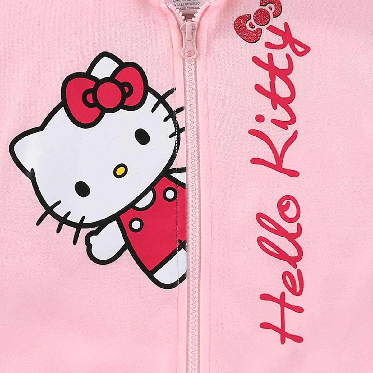 Hello Kitty Sanrio - Sudadera con capucha y cremallera completa par...