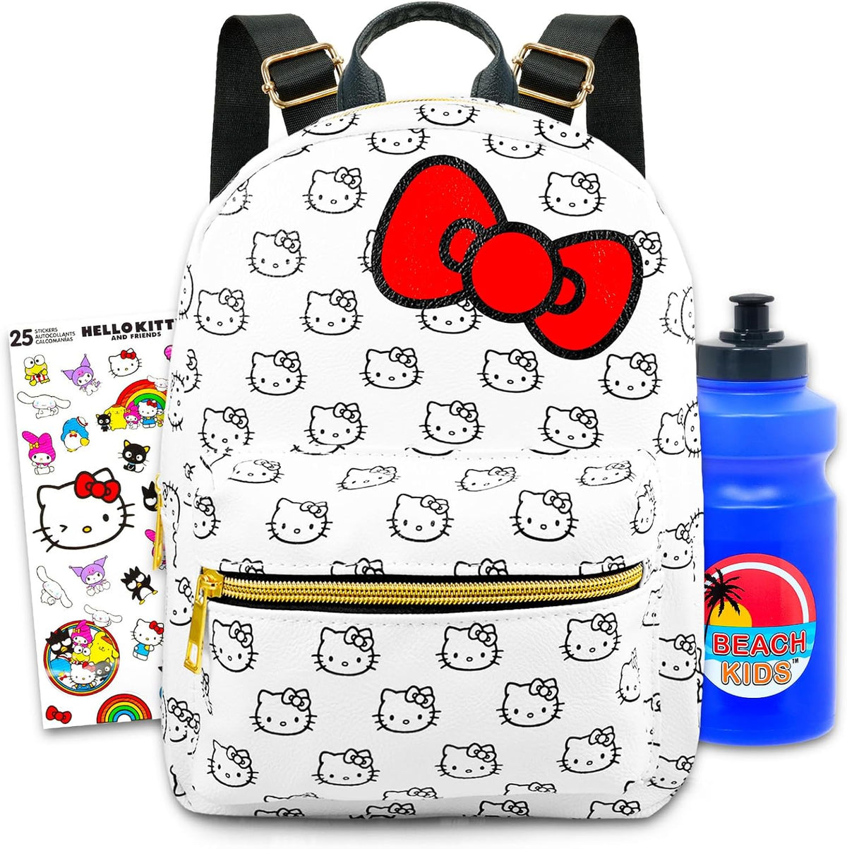 Hello Kitty Mini mochila para niñas - Paquete con mochila Hello Kit...