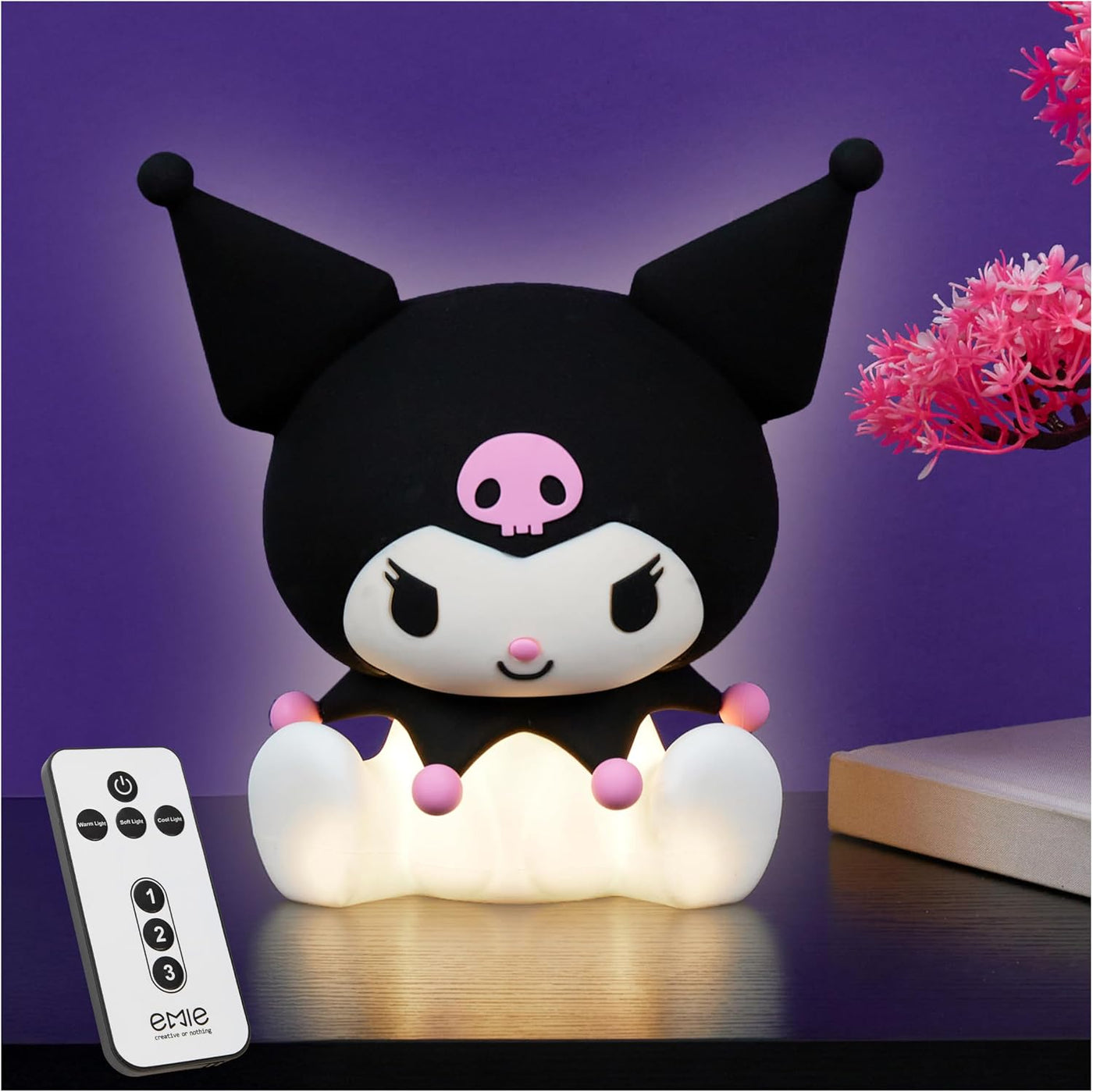 Get Trend Kuromi Sanrio - Luz nocturna de silicona para niñas, adol...