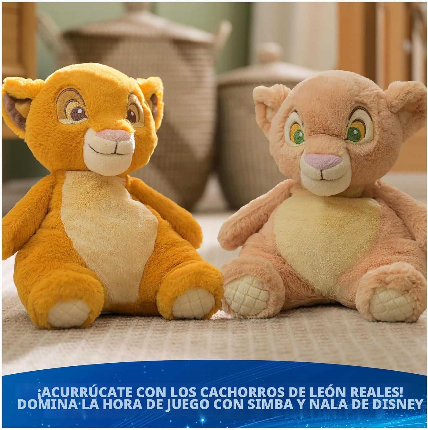 GUND Disney El Rey León Oh So Snuggly Nala - Juguete de peluche de...