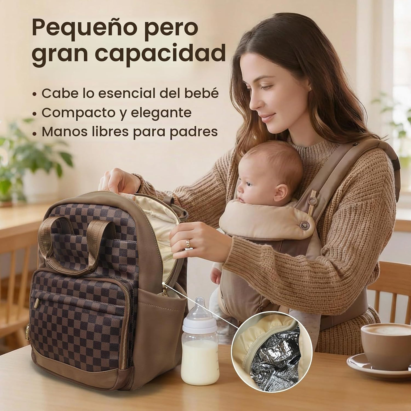 miss fong Bolsa de pañales pequeña \u2013 Bolsa de pañales para beb...