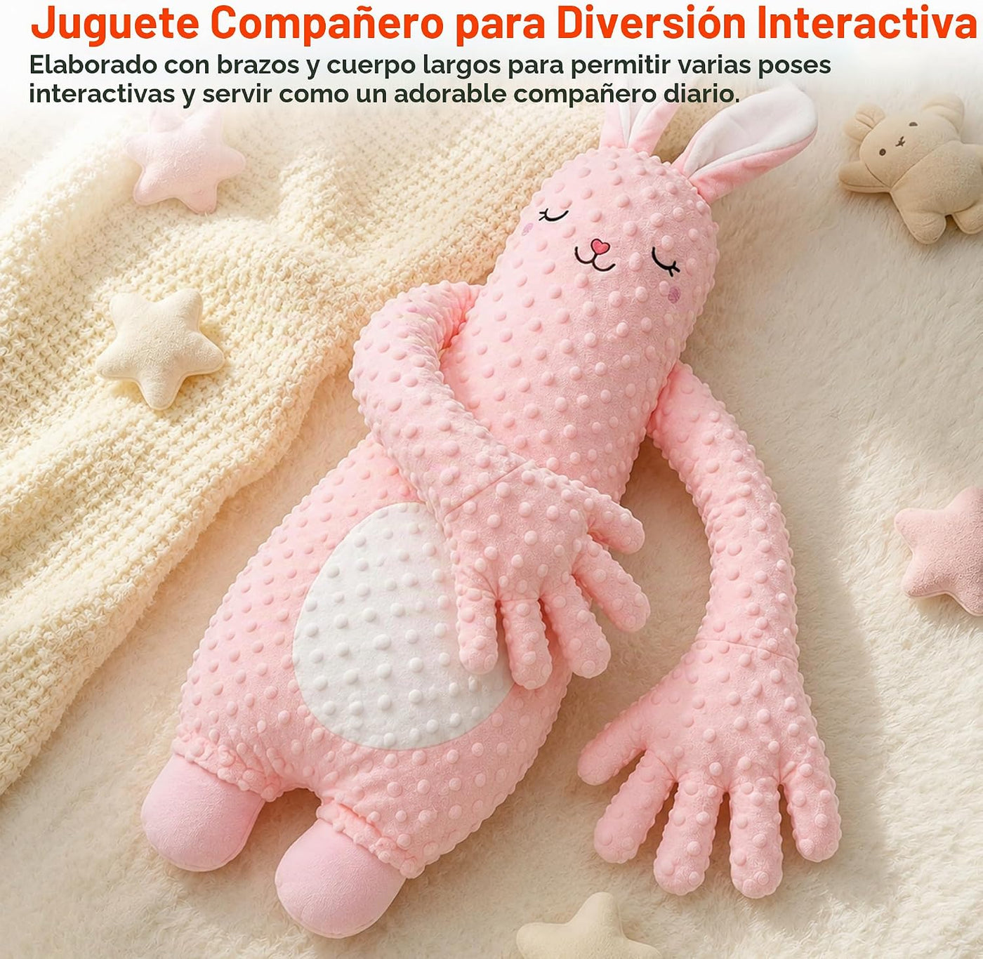 Juguete de peluche interactivo, lindo animal de peluche para niñas...
