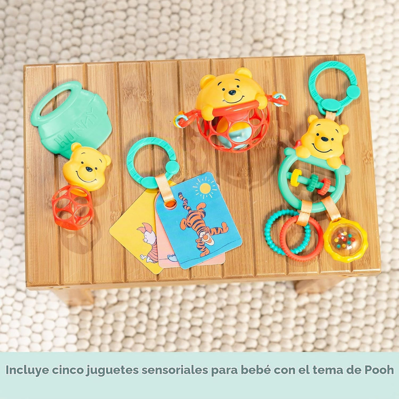 Bright Starts Disney Baby Winnie The Pooh Silly Ole - Juego de rega...