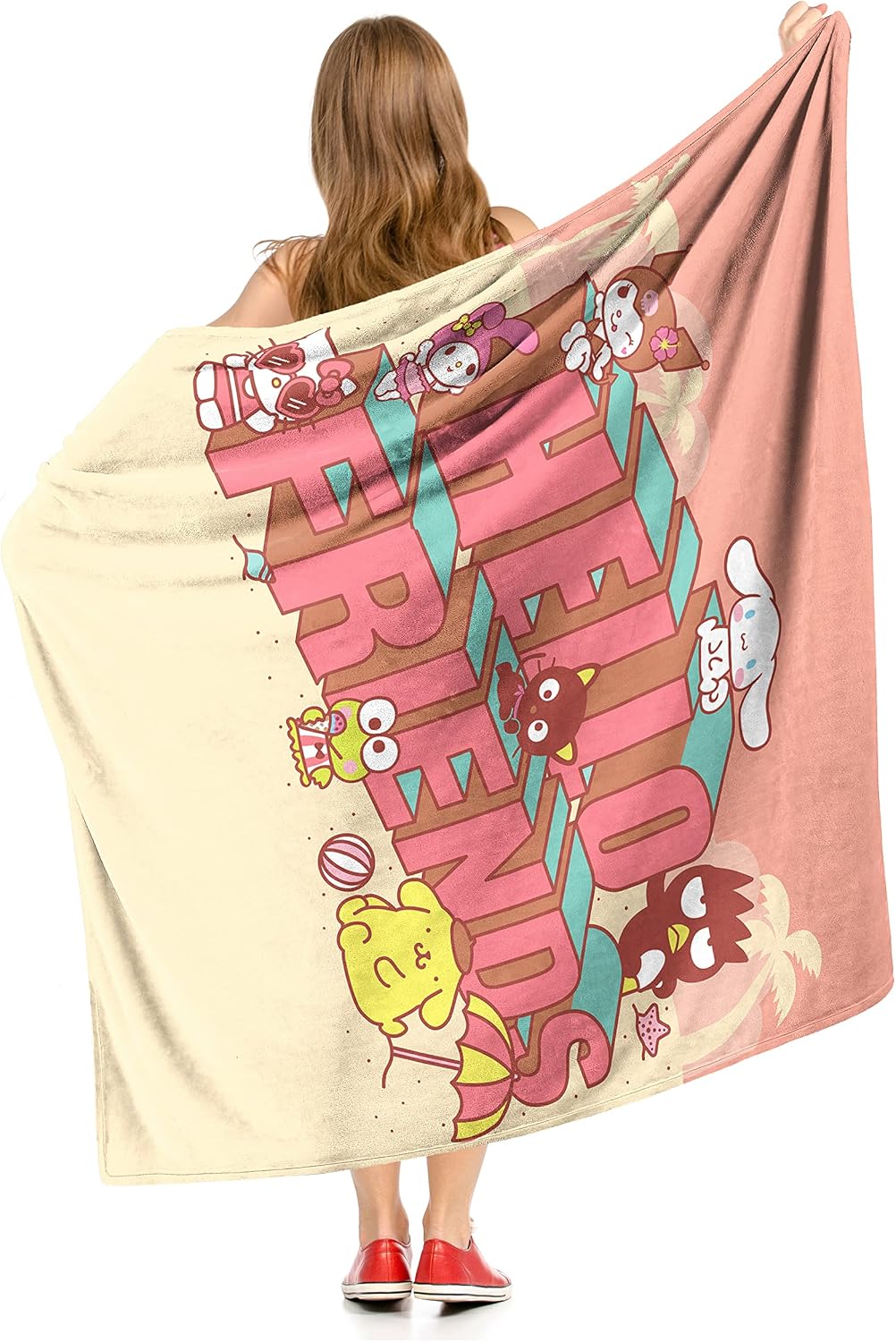 Northwest Hello Kitty - Manta de seda táctil, 50 x 60 pulgadas, ami...