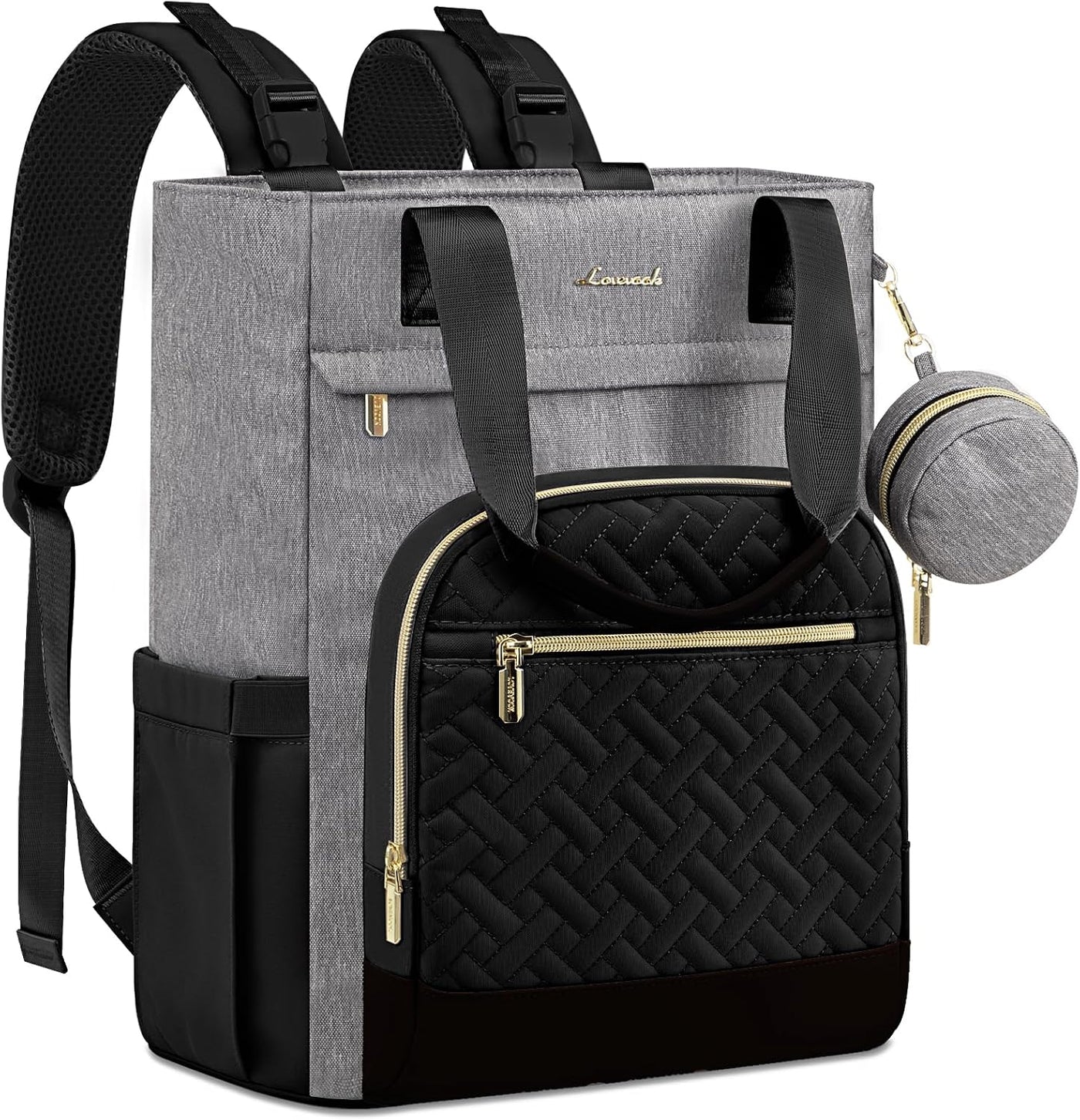 LOVEVOOK Mochila de Pañales, Bolsa de Bebé Portátil de Gran Capacid...