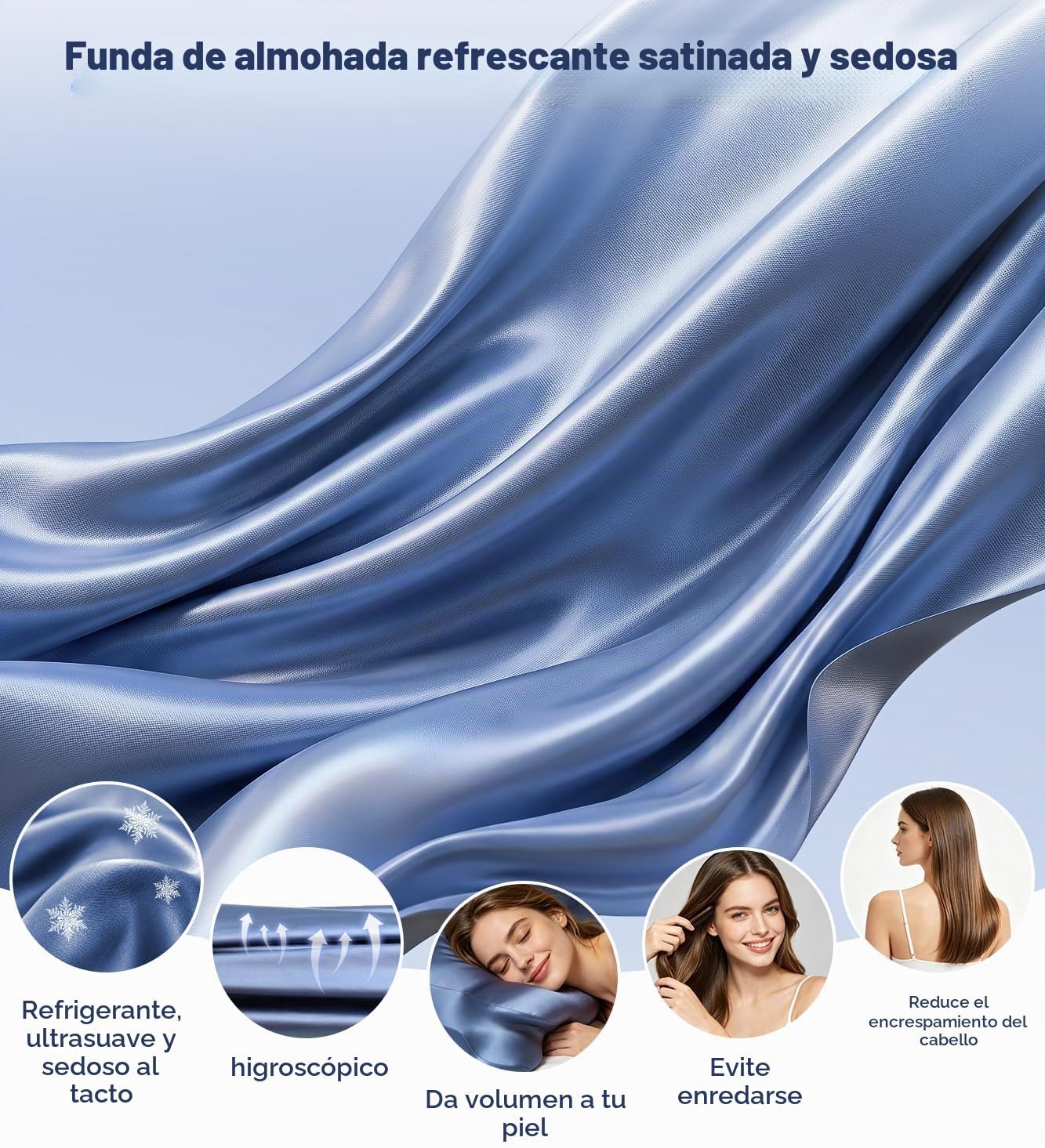 Almohada de espuma viscoelástica de gel de enfriamiento 2026, almoh...