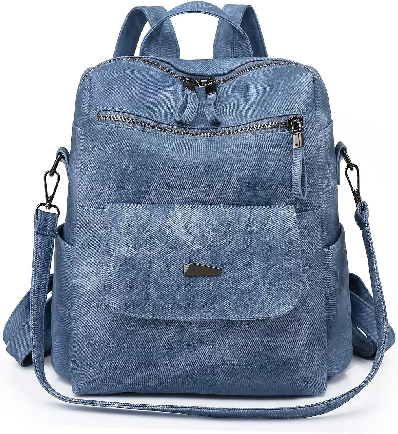 WYFJNX - Mochila pequeña de piel sintética para mujer y mujer, colo...