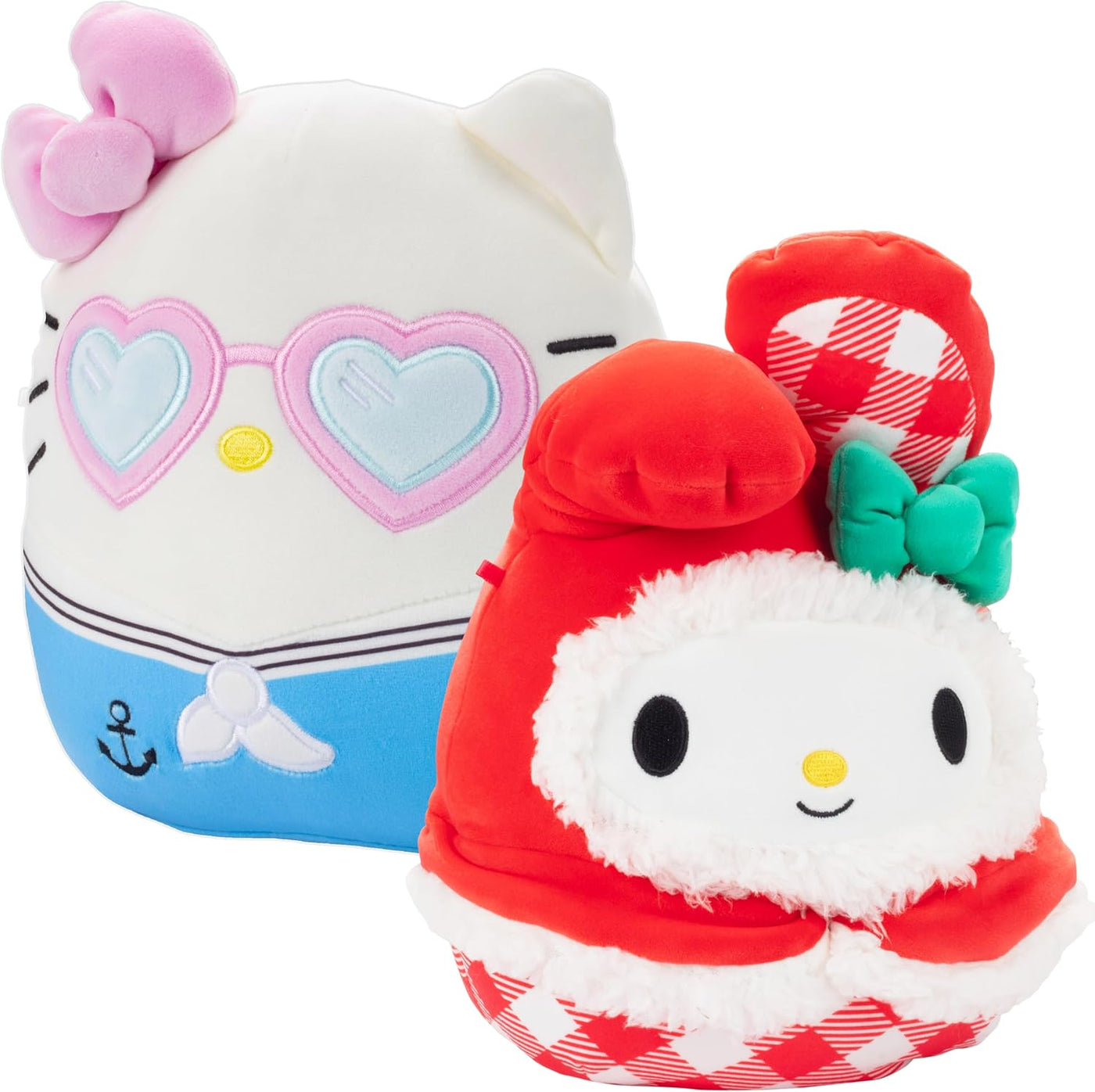 Squishmallows Sanrio - Paquete económico de 2 Squish de 8 pulgadas,...