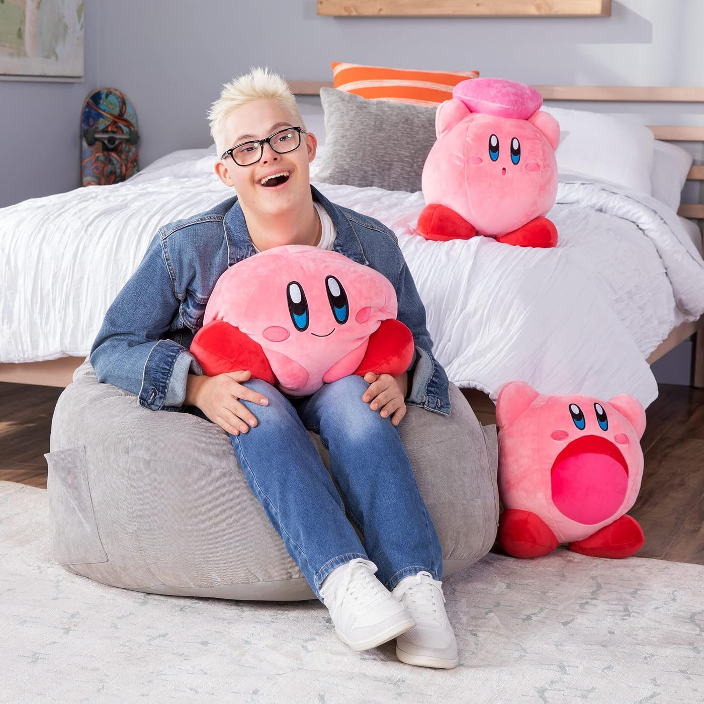 Club Mocchi Mocchi - Peluche Kirby - Peluche de corazón de Kirby y...