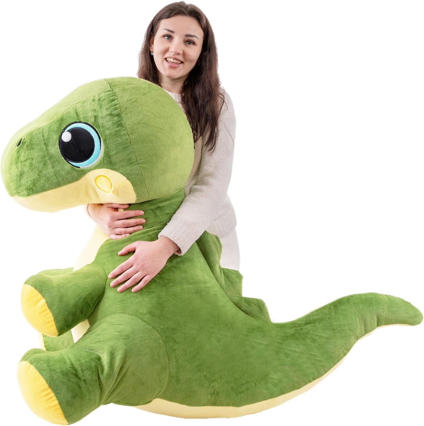 Jrystar 31" Animales de peluche grandes de dinosaurio para niño...