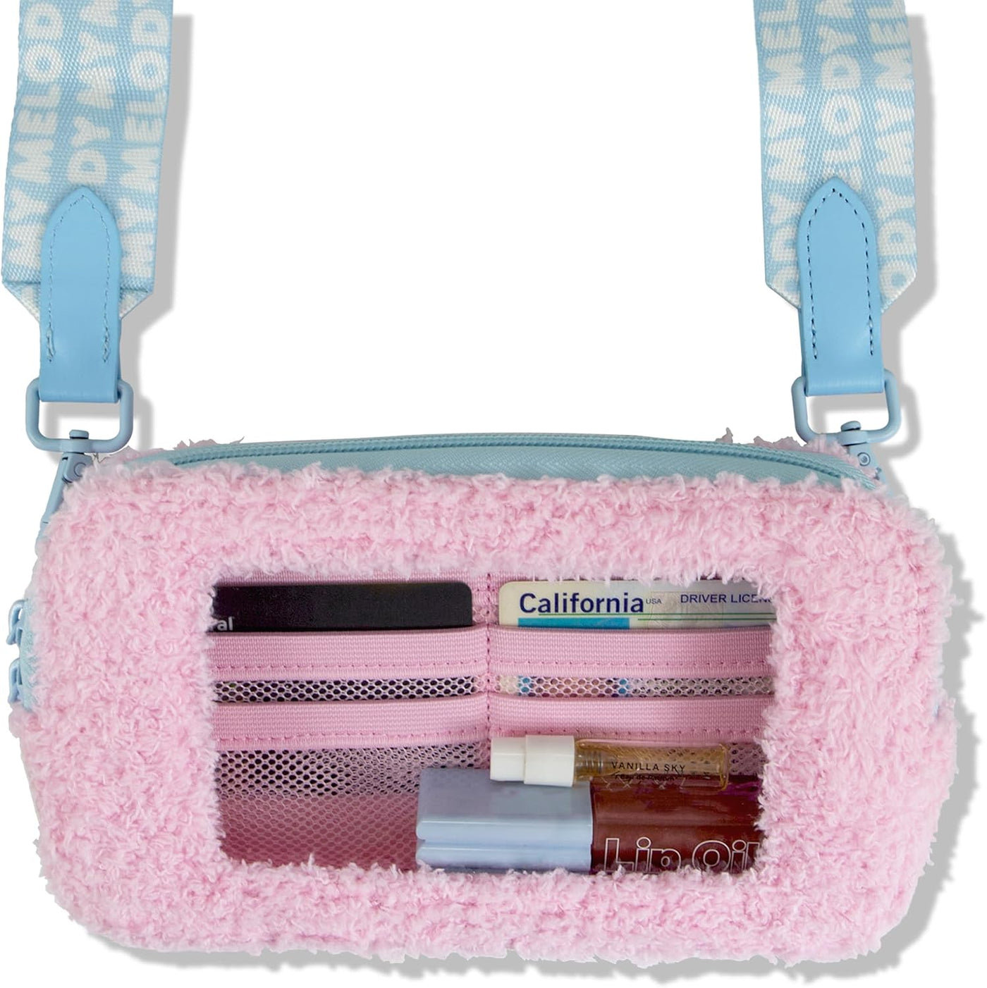 Sonix x Sanrio - Cartera de felpa para teléfono, bolsa cruzada de p...