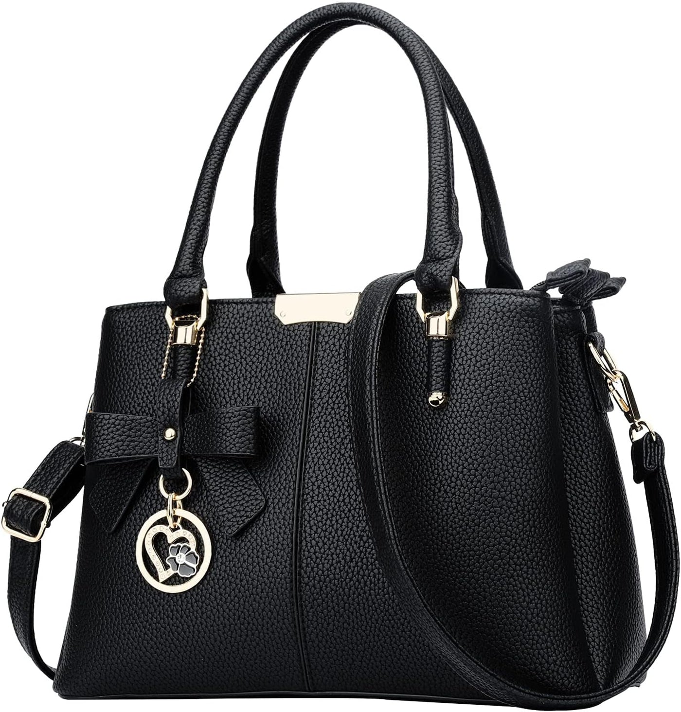 KKXIU Women Purses and Handbags, PU Leather Top Handle Satchel Bag...