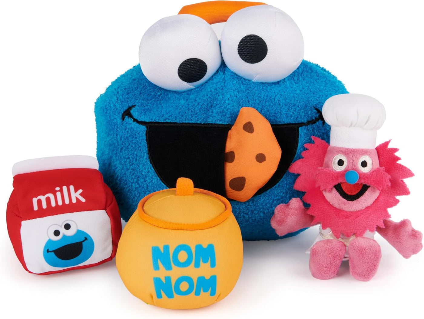 GUND Sesame Street Juego Oficial de Cookie Monster y Gonger, Juego...