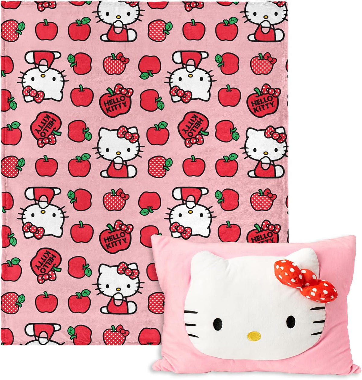 Northwest Sanrio Hello Kitty Forever Sweet Silk Touch - Manta de Ti...