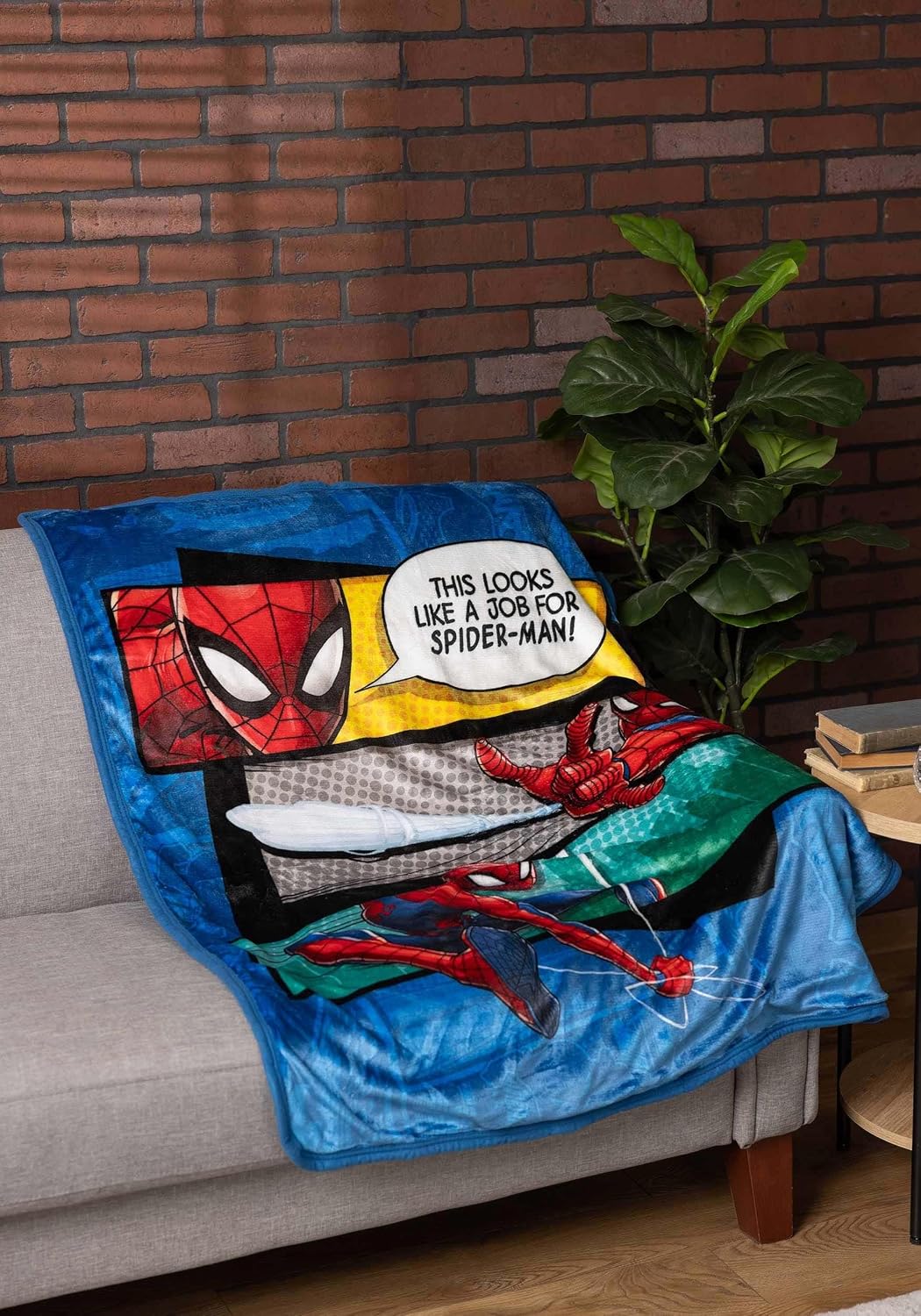 Northwest Spider-Man - Manta Sherpa de seda táctil, 40 x 50 pulgada...