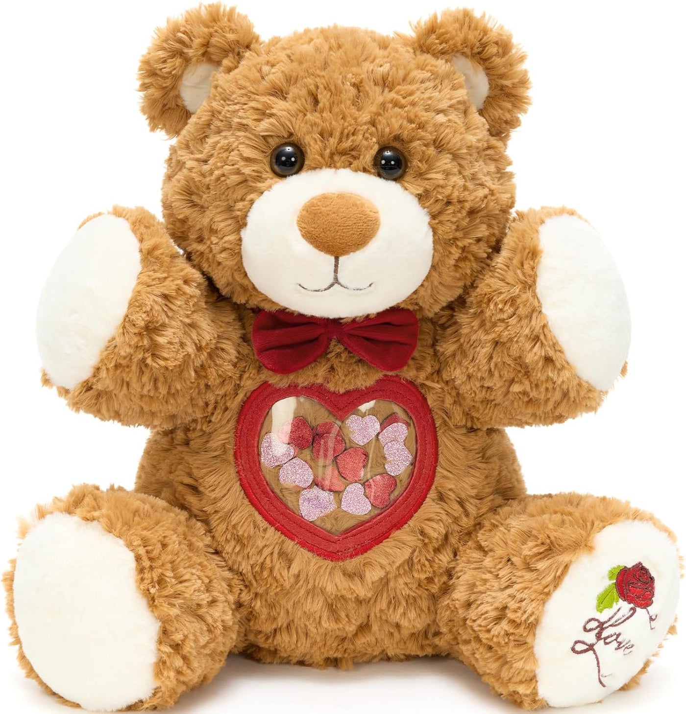 Tezituor Oso de peluche, lindo juguete de peluche de oso, regalos d...