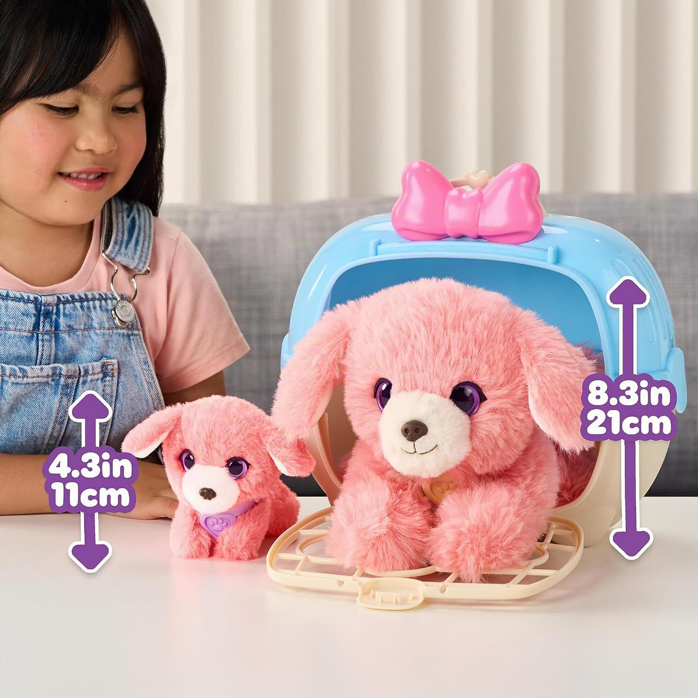 ScruffaLuvs Mom & Baby Scruffs Retriever juguetes de peluche, lavar...